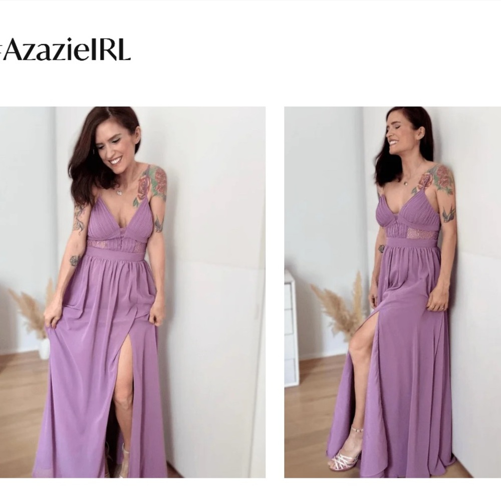 AZAZIE Dress Lavender | PROM | WEDDING | GALA Size - Picture 13 of 13
